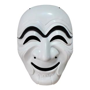 万圣节韩国新款纸钞屋纸牌屋达利假面面具纸房子cosplay影视面具