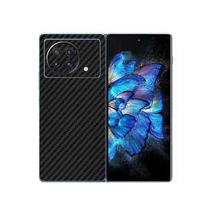 适用vivo x fold后膜Xfold+折叠屏手机保护膜V2178A磨砂改色软彩纸vivoxfold碳纤维背贴5G防刮抗指纹V2229A莫