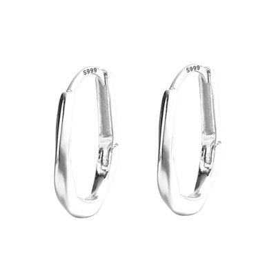 999纯银素圈耳环养耳洞耳钉