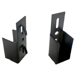 卡a柱直托子黑色白色上墙方管对托梯柱A柱货架挂件横梁挂钩左右托