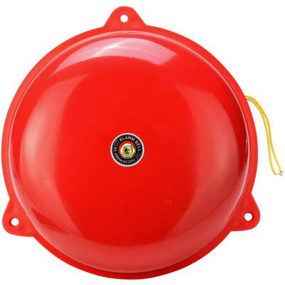 红色报警电铃内击式220V24V12V