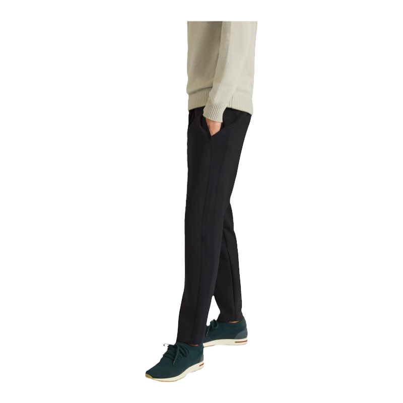 Loro Piana/诺悠翩雅男鞋绿色羊毛针织轻便舒适休闲运动鞋