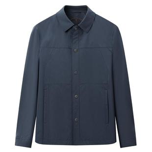 [特氟龙三防]梦特娇衬衫外套商务男装2025秋季新款休闲夹克免烫J