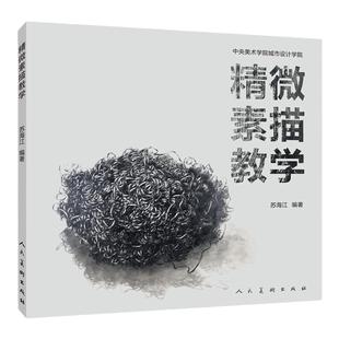 精微素描教学 中央美术学院城市设计学院课程教学与艺术创作相结合素描基础教学书籍油画水彩超写实素描书