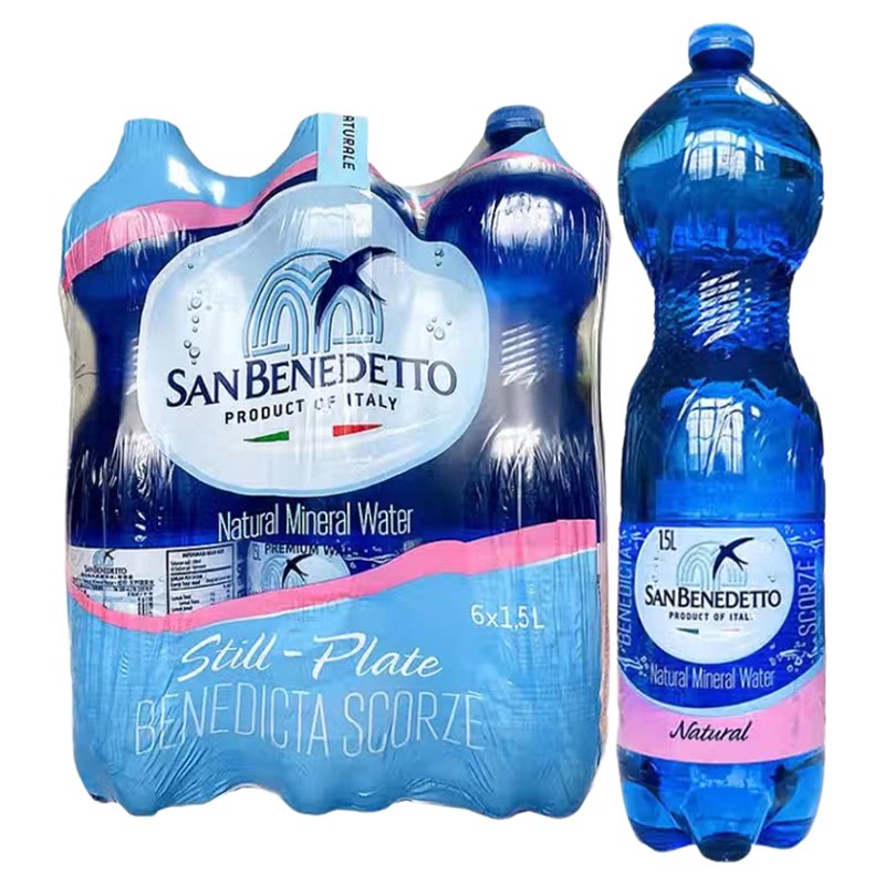 意大利进口圣碧涛天然无气500mL