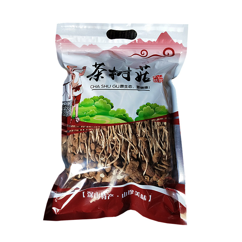 茶树菇干货古田不开伞煲汤食材