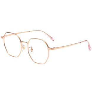 感光变色近视眼镜女度数可配复古超轻复古太阳镜防紫外线墨镜开车