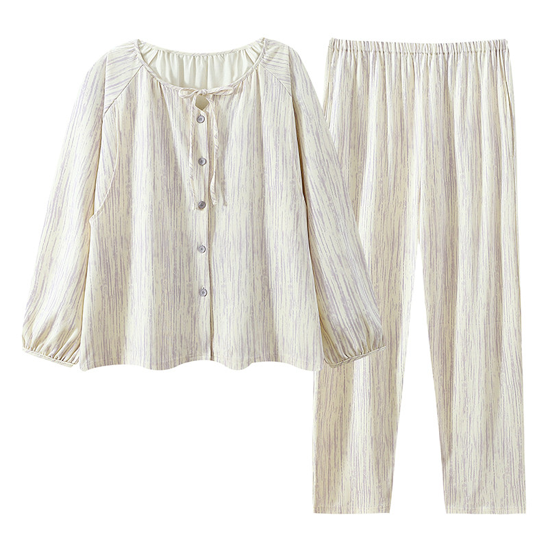 7A抗菌母婴级a类纯棉月子服春夏