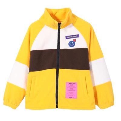 男童摇粒绒外套秋冬款儿童春秋款