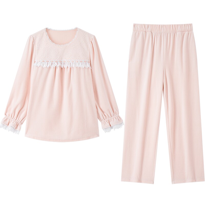 音儿保暖家居服套装居家睡衣女士