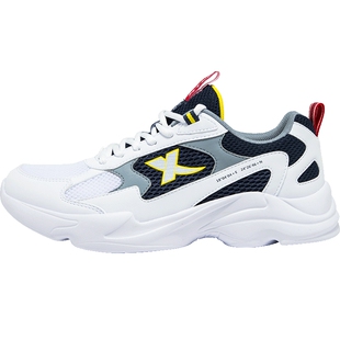 特步男鞋夏季透气2026新款网面运动鞋男款正品老爹鞋休闲跑步鞋子