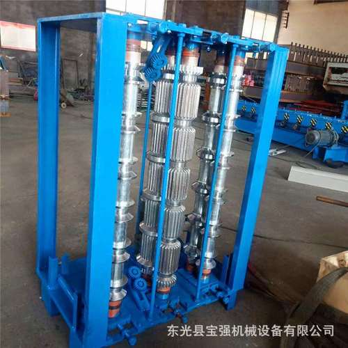 彩钢瓦打拱机 840型打拱机 无梁拱型棚设备 全自动彩钢压瓦机设备