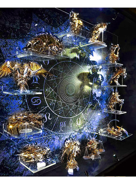 十二星座星盘背景墙贴画现货