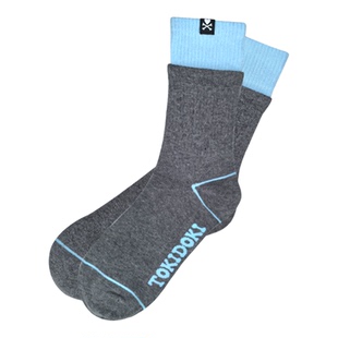 tokidoki2025冬季新款双层拼接中筒袜男女同款情侣时尚中性袜