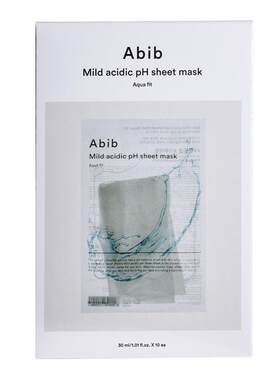 Abib阿彼芙弱酸性鱼腥草面膜复活草水库补水保湿舒缓贴片面膜正品