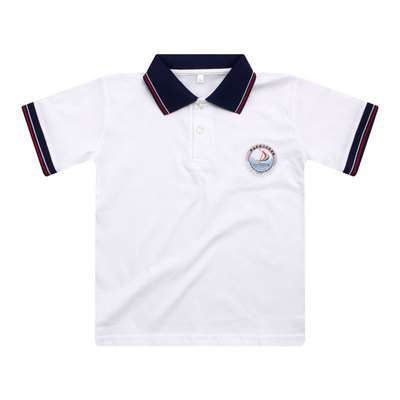 潮南区峡山大宅学校学生衣服夏季单件短袖上衣秋冬季加绒加厚校服