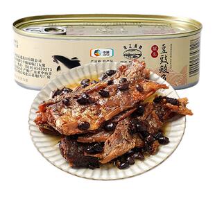 中粮珠江桥官方豆豉鲮鱼罐头227克熟食长期储备下酒菜旗舰店官网