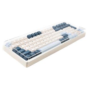 隆视键盘防尘罩适用Keychron Q1/Q1max渴创机械键盘按键保护壳Q1Pro透明亚克力V1台式机电脑键帽盖防水空气罩
