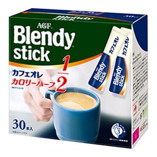 日本AGF blendy stick速溶咖啡三合一拿铁奶茶微甜意式牛奶条装