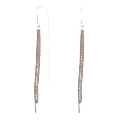 闪耀满天星流苏长款耳线