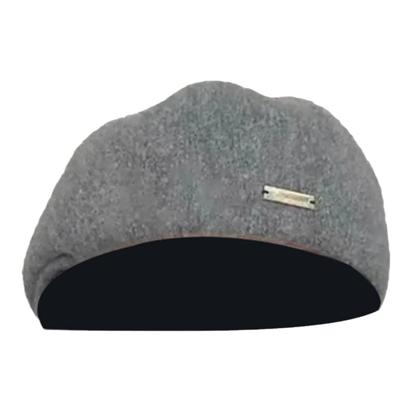 韩版百搭贝雷帽女2025秋冬新款气质优雅反戴前进帽复古羊毛画家帽