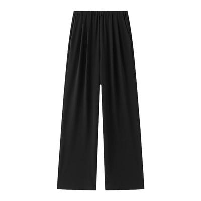 春夏B备醋酸丝光凉感休闲裤女