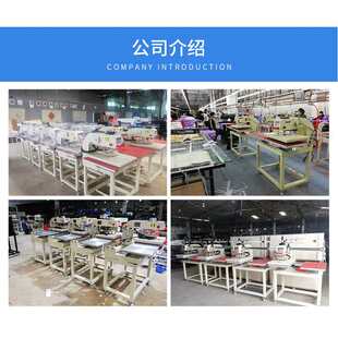 仕林上滑式 服装 t恤商标压花印烫唛机 气动压烫机 气动烫标机厂家