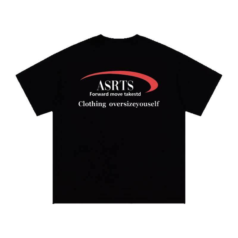 重磅 Asrts新款倒钩小众潮牌美式夏季纯棉宽松男士情侣短袖T恤ins