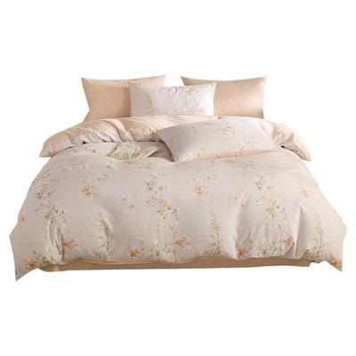 多喜爱磨毛四件套纯棉全棉