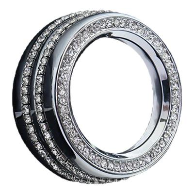 本田中控空调旋钮水晶钻装饰