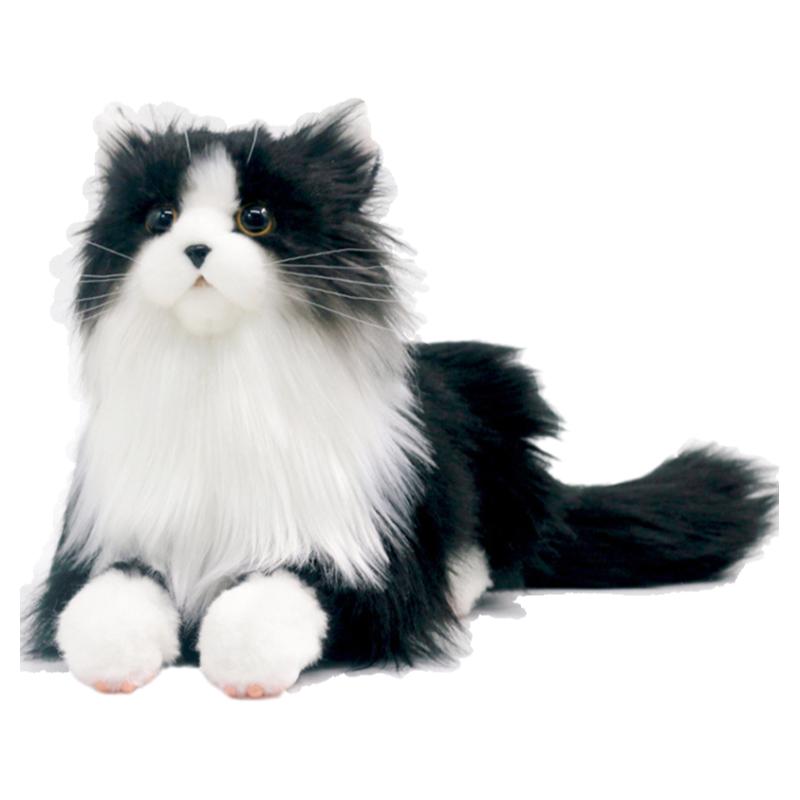 Chongker奶牛仿真猫咪毛绒玩具