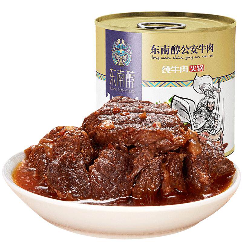 东南醇公安牛肉火锅罐头950克