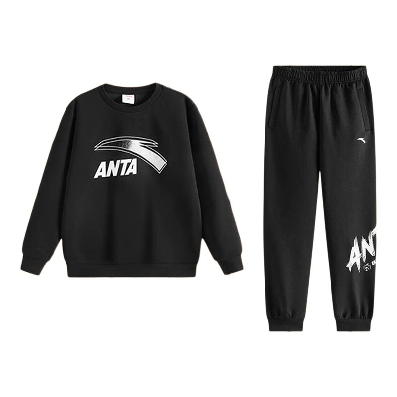 安踏男童套装儿童运动服官方正品