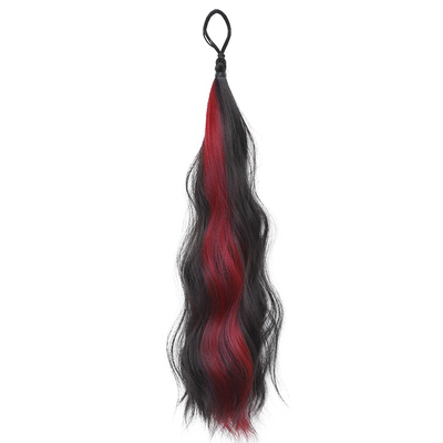 仟丝百变假发马尾轻松造型