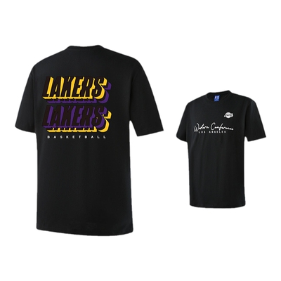 运动系列洛杉矶湖人队短袖NBA