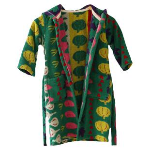 儿童浴巾纯棉a类可穿式宝宝带帽吸水洗澡大人男女童游泳沙滩浴袍