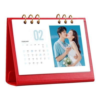 八色照片台历定制多款可选