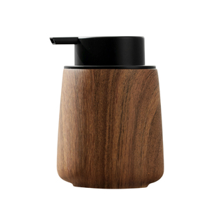 胡桃木纹按压式起泡瓶沐浴露洗发水泡沫瓶高颜值轻奢泡沫洗手液瓶
