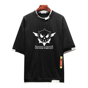 Steam罪恶装备游戏艾尔菲尔特周边同款cos夏季短袖T恤男女宽松潮