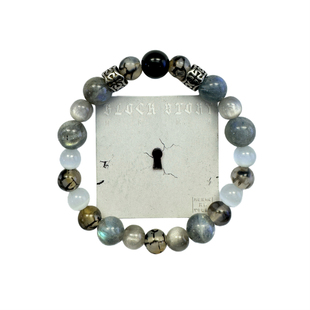 手串月光石原创手链灰白刘聪男女情侣轻奢精致小众高级礼物配饰