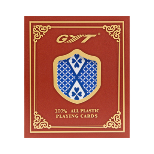 扑克牌塑料防水gyt卜克牌pvc成人加厚胶扑桥牌磨砂普通一盒耐用
