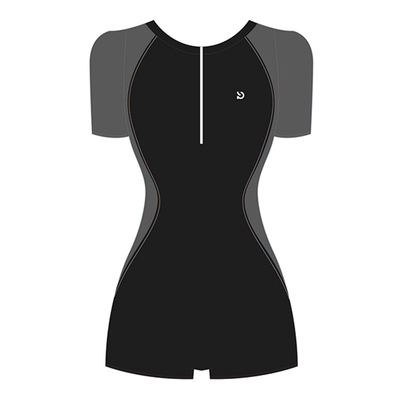 pulassi连体平角竞速泳衣女款