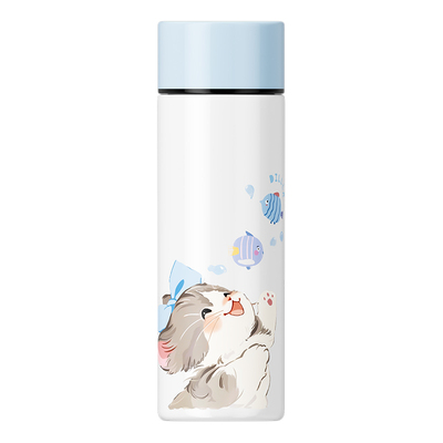 口袋保温杯女316不锈钢迷你水杯