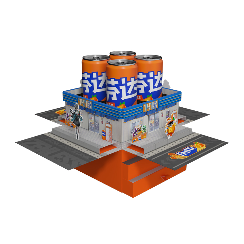 芬达绝区零联名礼盒单角色六芬街定制摩登罐限量周边套组4款可选