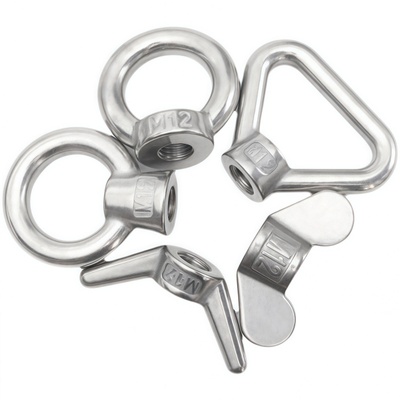 304蝶型/三角环/吊环/羊角螺母