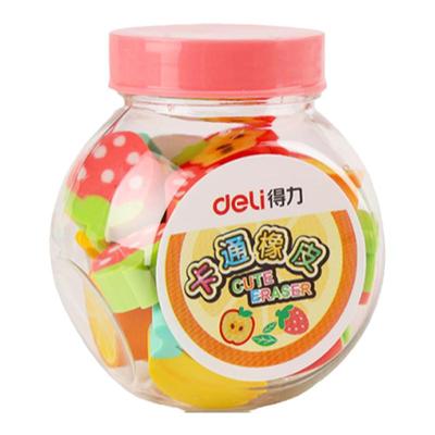 得力卡通橡皮擦可爱创意迷你