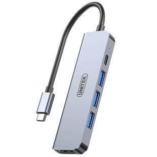 优越者type-c转换器5合1扩展坞usb3.0分线器手机Mac笔记本电脑连接显示屏电视投影仪hdmi视频4k投屏转接头