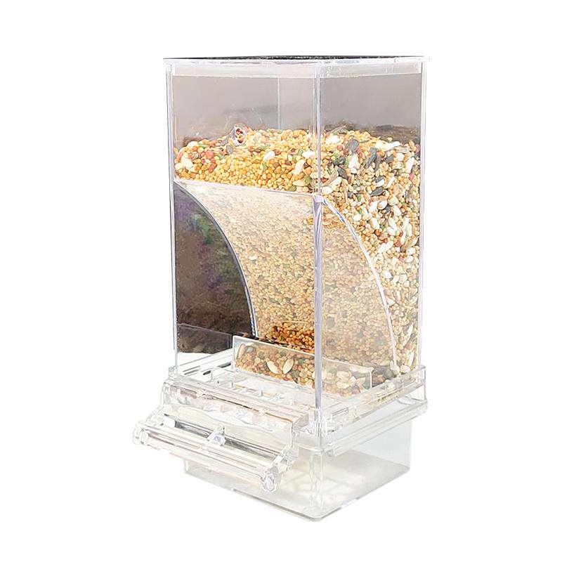 虎皮牡丹鹦鹉鸟用防溅自动喂食器