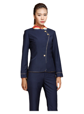 海航中式楼盘金店工装空姐制服