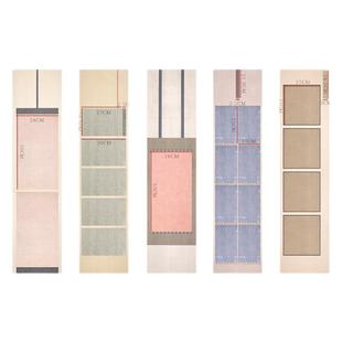 六品堂微喷四尺对开国展比赛横竖行小楷中楷大字长方格子半生半熟书法隶楷篆书毛笔作品参展投展宣纸书法纸